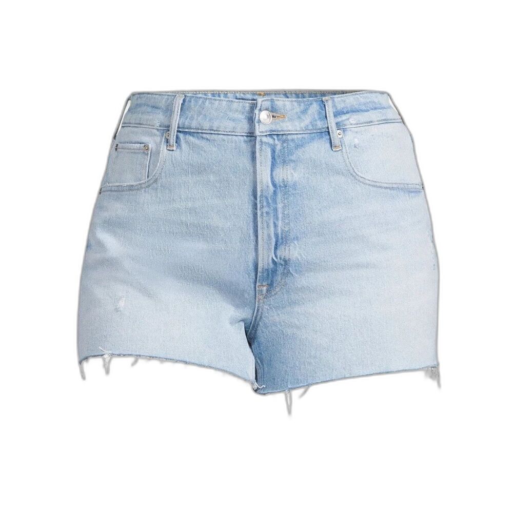 FREE ASSEMBLY Women’s Size 10, 90’s Cut Off Denim Shorts Light Editor Wash
